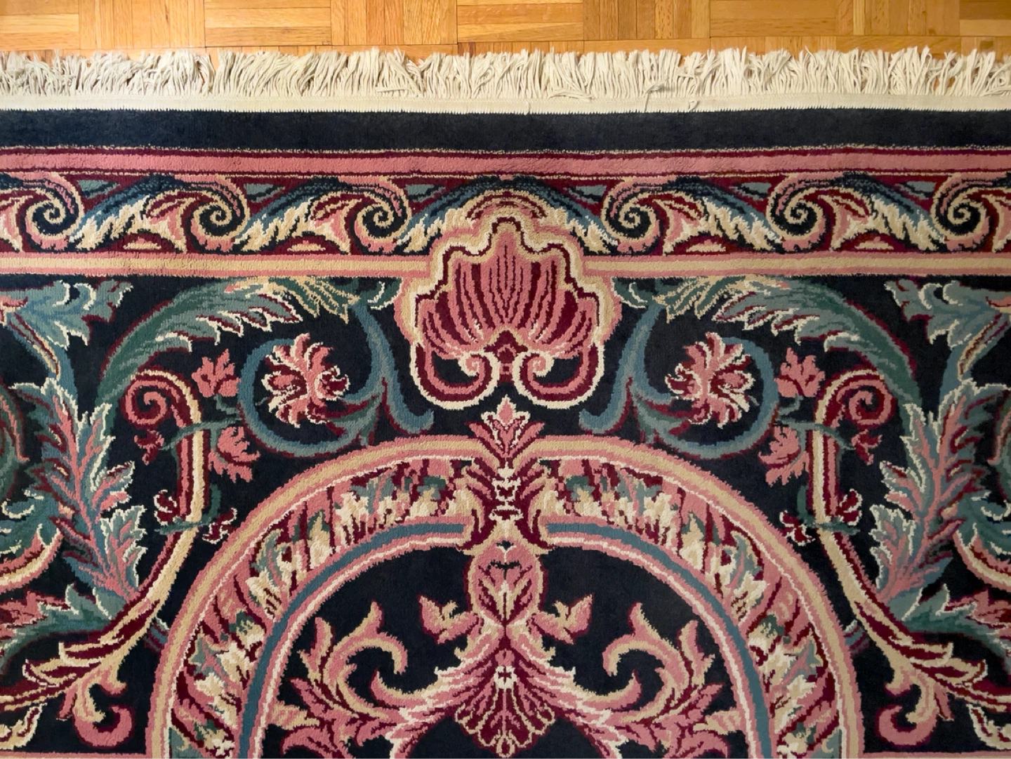 Large Vintage Oriental Weavers Area Rug, 1970’s - photo 2