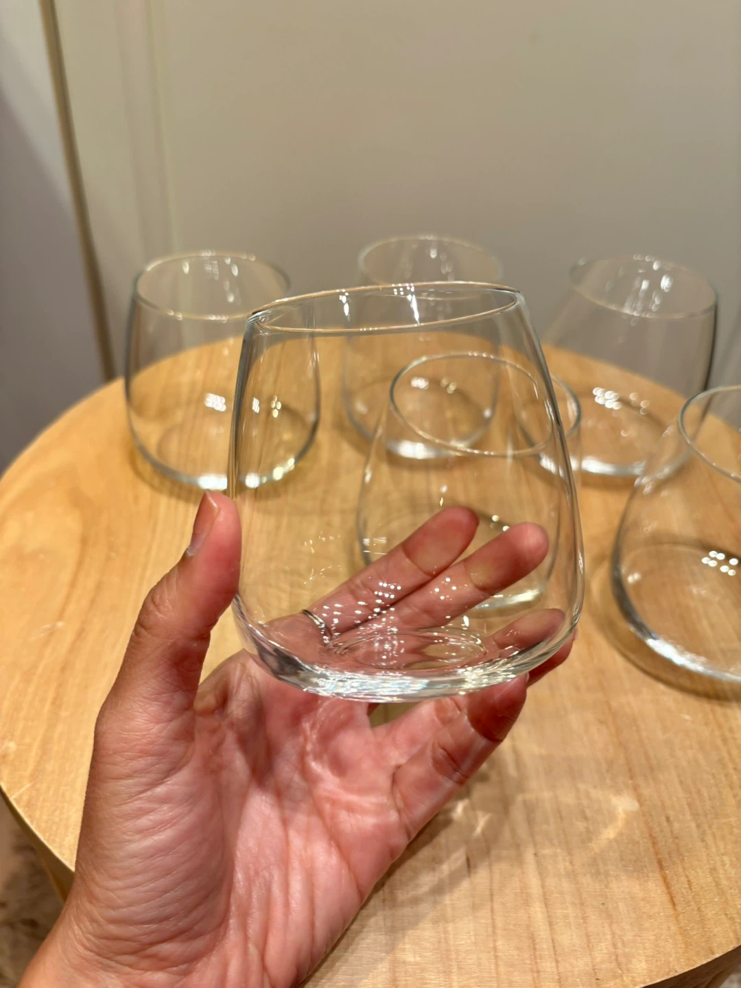 Set of 6 Stemless Wine Glasses - photo 2