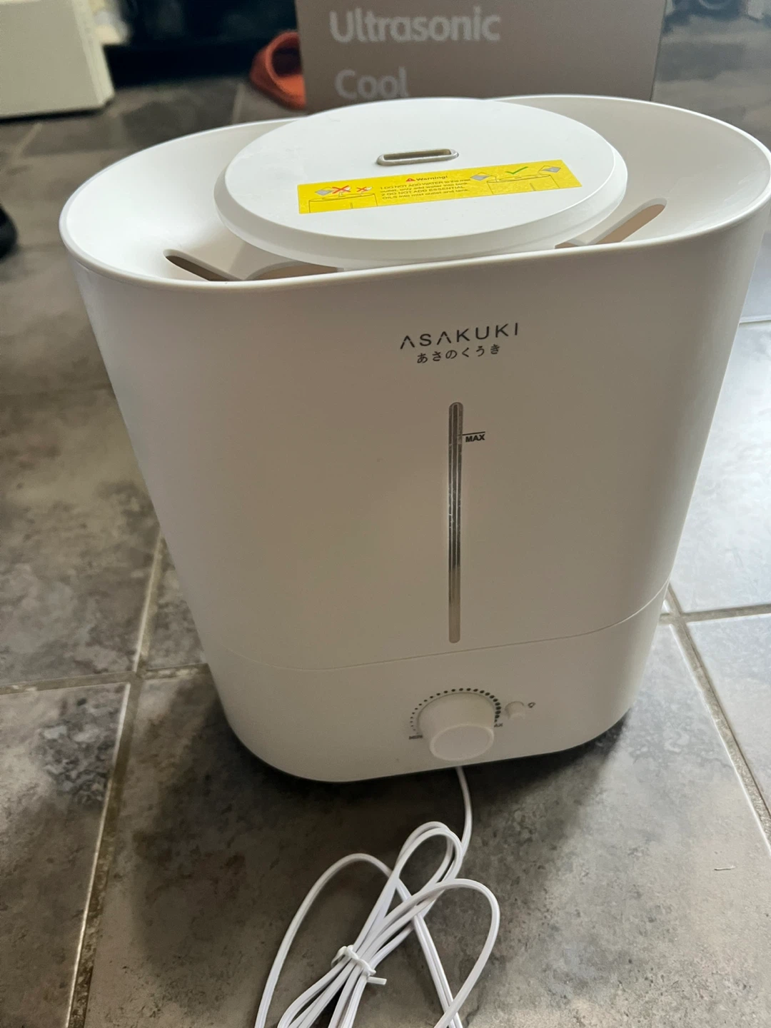 ASAKUKI Ultrasonic Cool Mist Humidifier