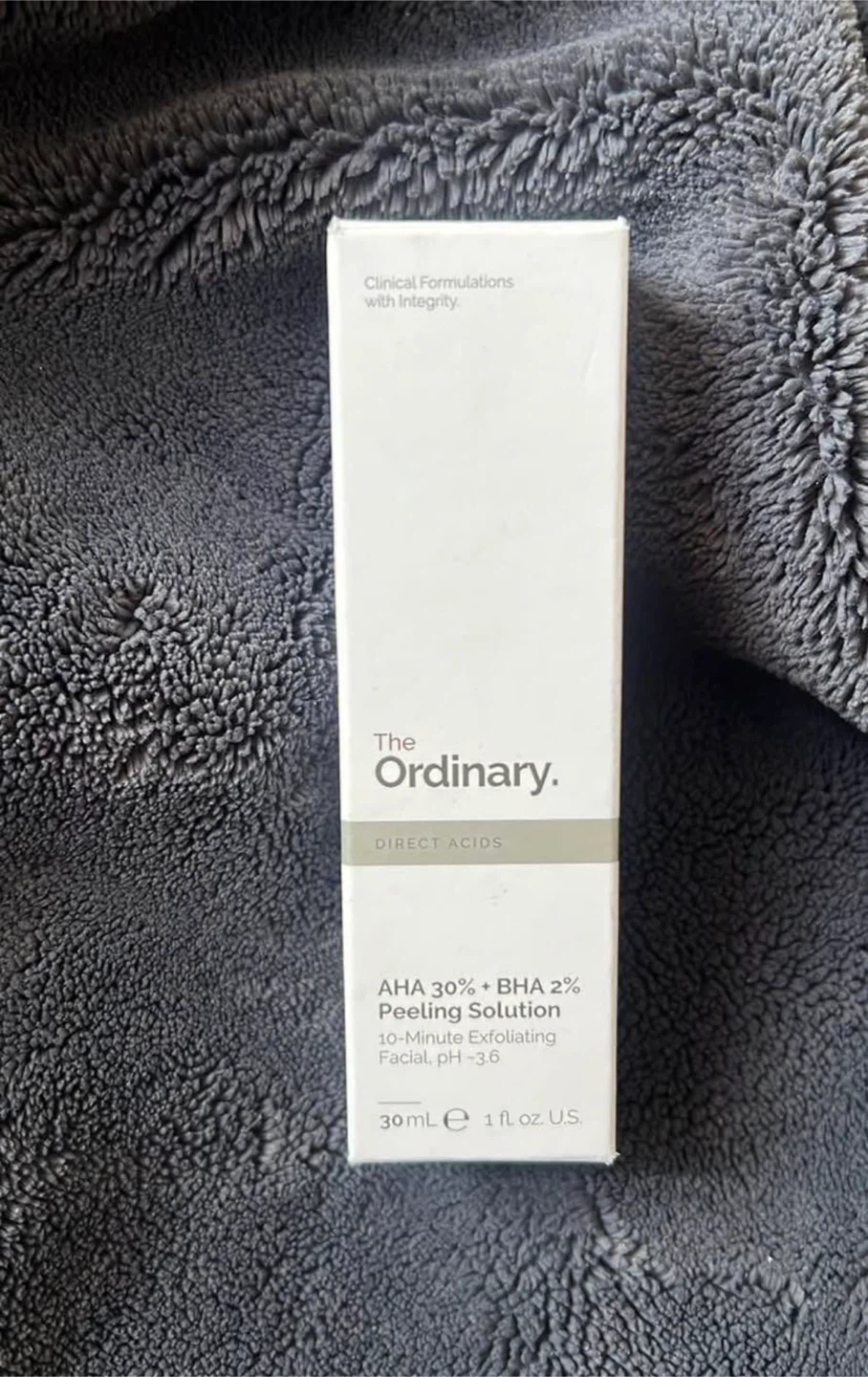 The Ordinary AHA 30% + BHA 2% Peeling Solution