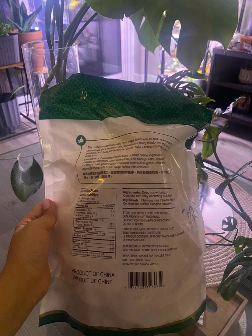 T&T- Cut Snow Fungus 138g - photo 2