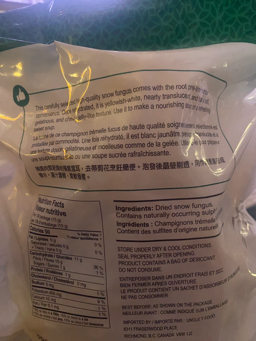 T&T- Cut Snow Fungus 138g - photo 3