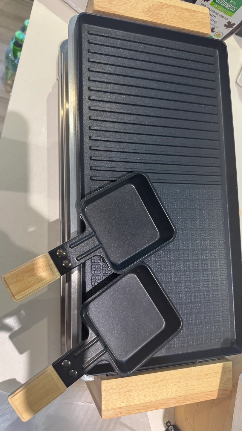 Coklai Raclette Grill with 8 Spatulas - photo 4