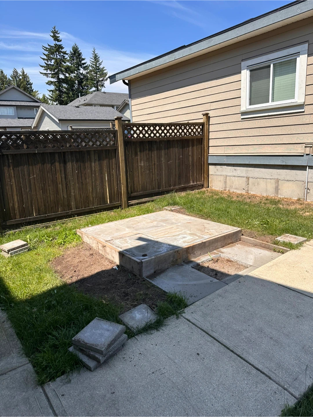Concrete Patio Slab