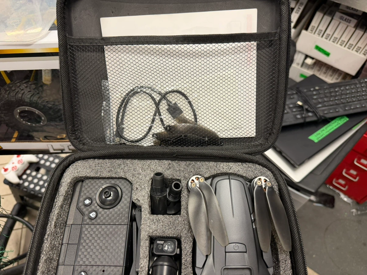 Foldable Drone with Remote and Accessories - photo 2