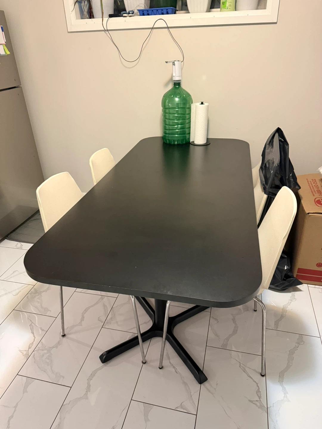 Black Dining Table