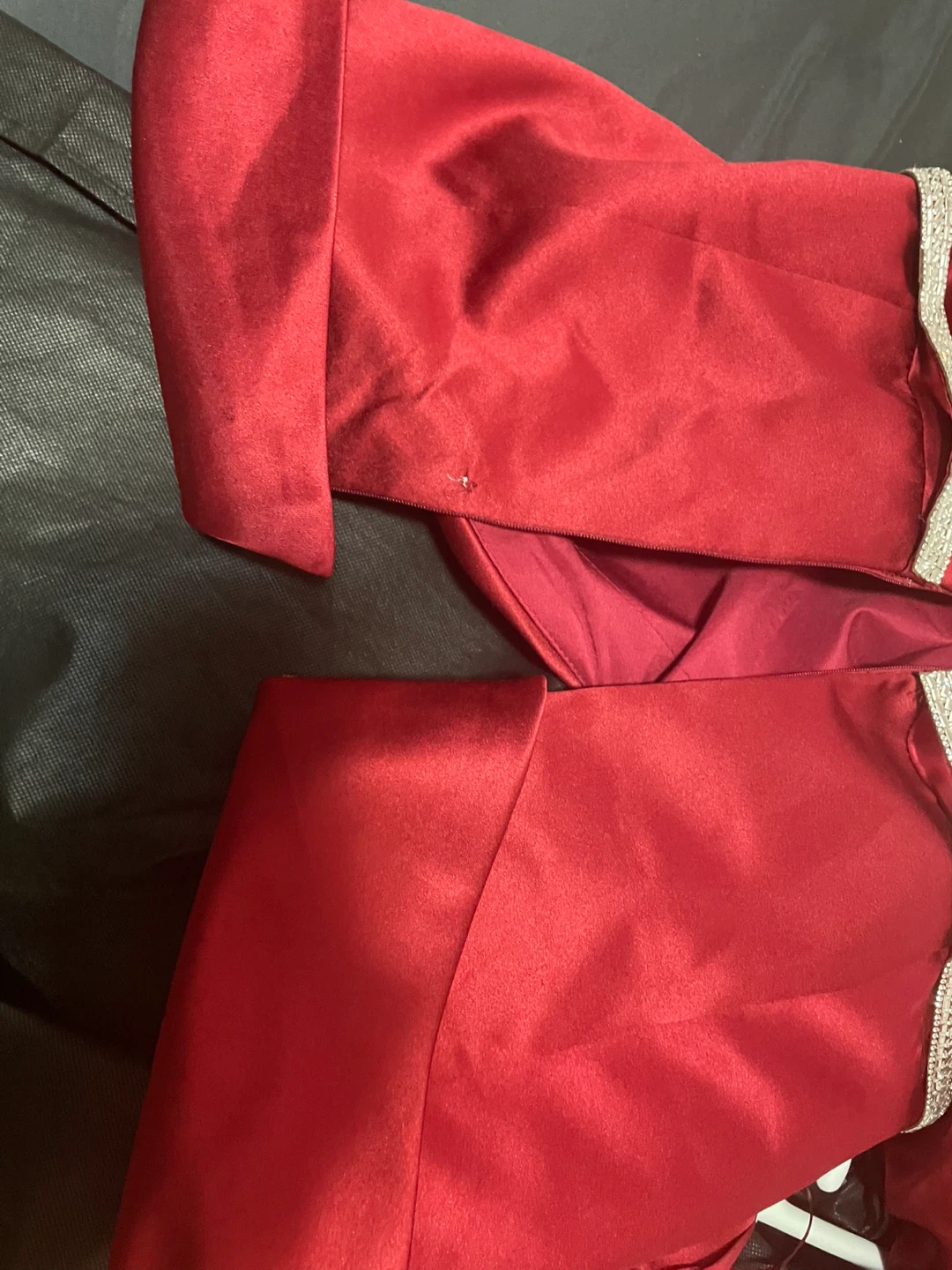 Red grad dress - photo 3