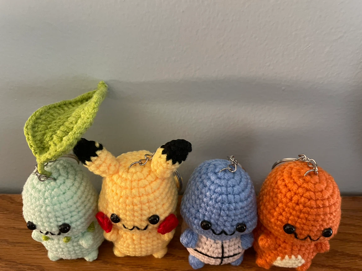 Crocheted Pokemon Keychains - photo 4