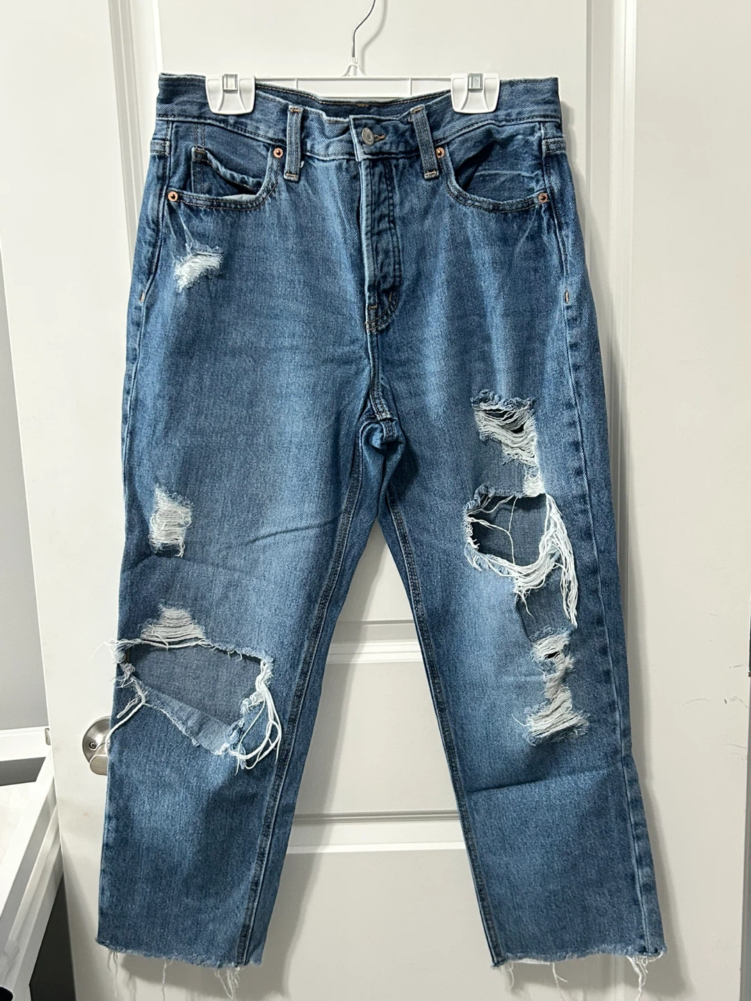 Distressed Denim Jeans and Shorts Bundle - photo 3