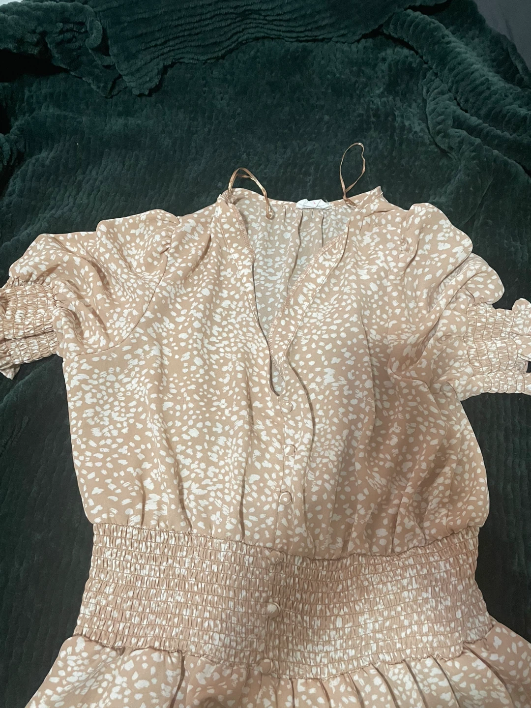 Women's Smocked Waist Blouse