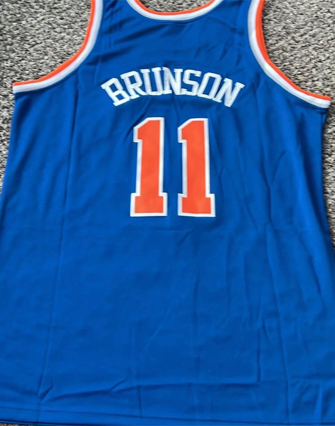 New York Knicks Brunson #11 Basketball Jersey - photo 2