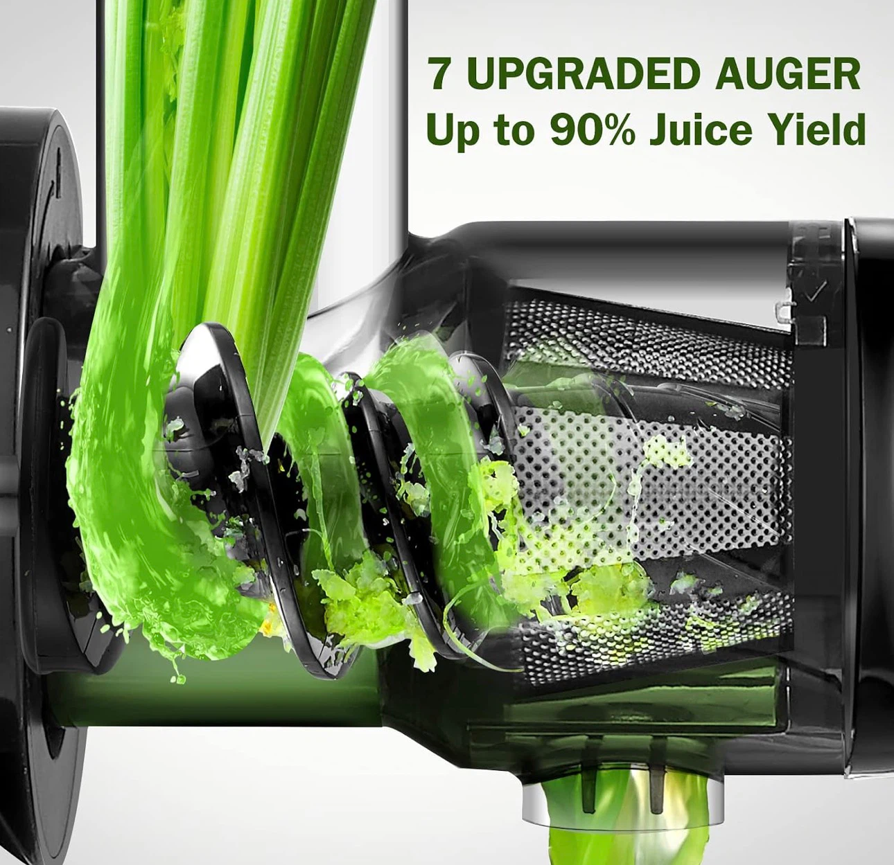 AMZCHEF Cold Press Juicer Machine - photo 5