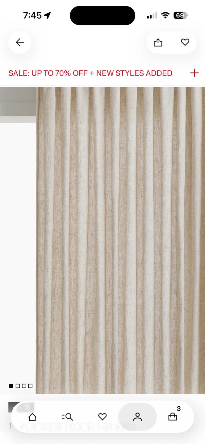 H&M Home Curtain Multi-functional Hanging - photo 2