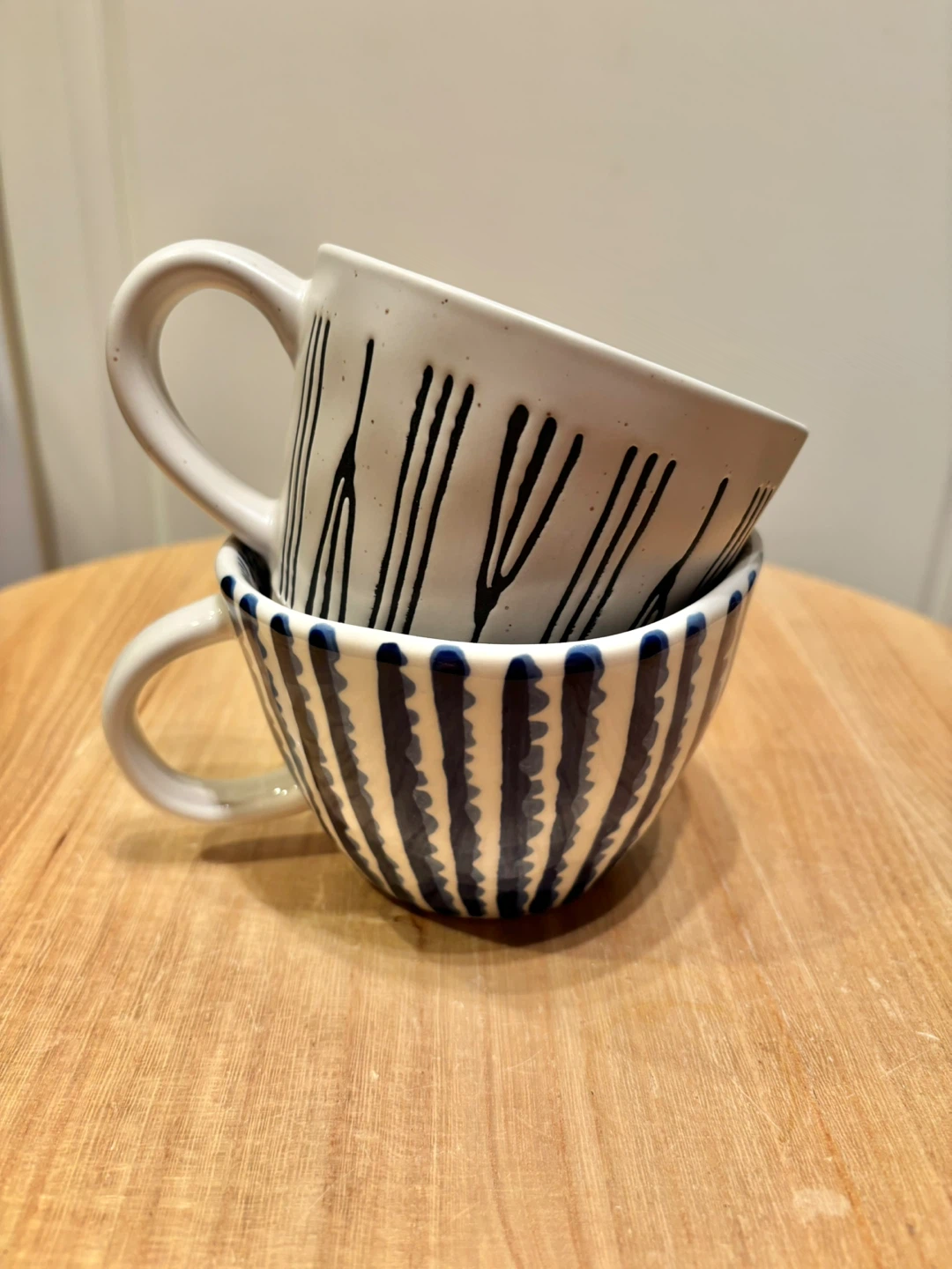 Set of 2 Ceramic Mugs