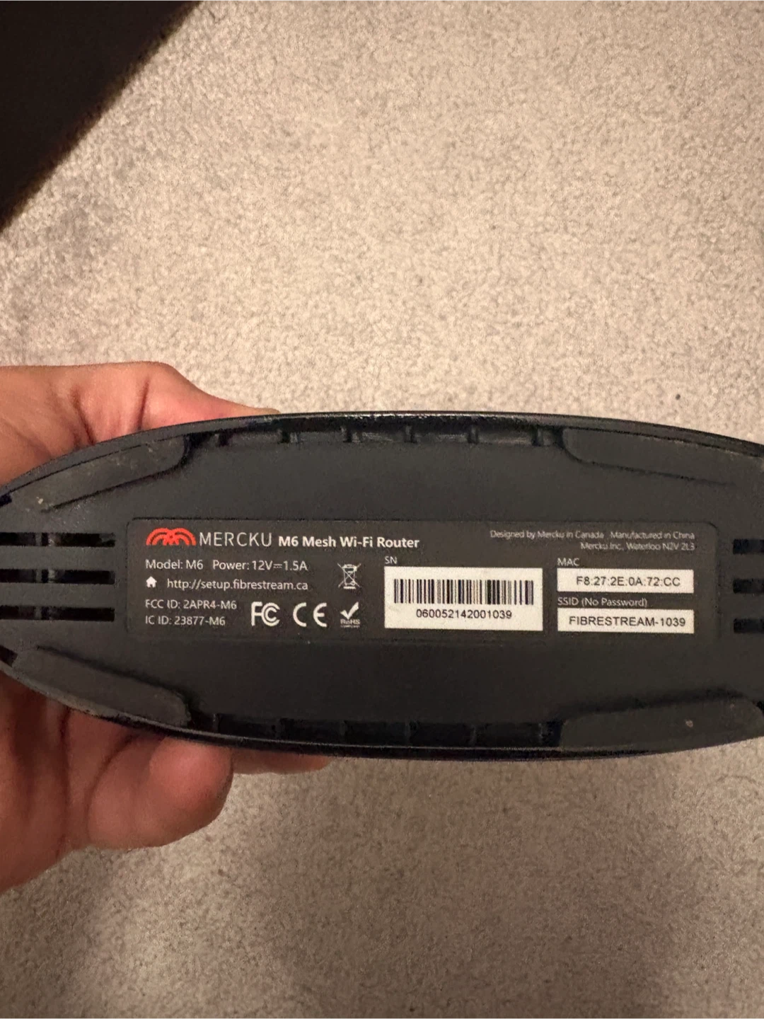 Mercuk M6 Mesh Wi-Fi Router - photo 2