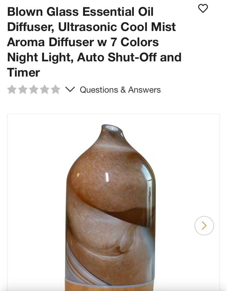 INRORANS Ultrasonic Aroma Diffuser - 160ML - photo 5