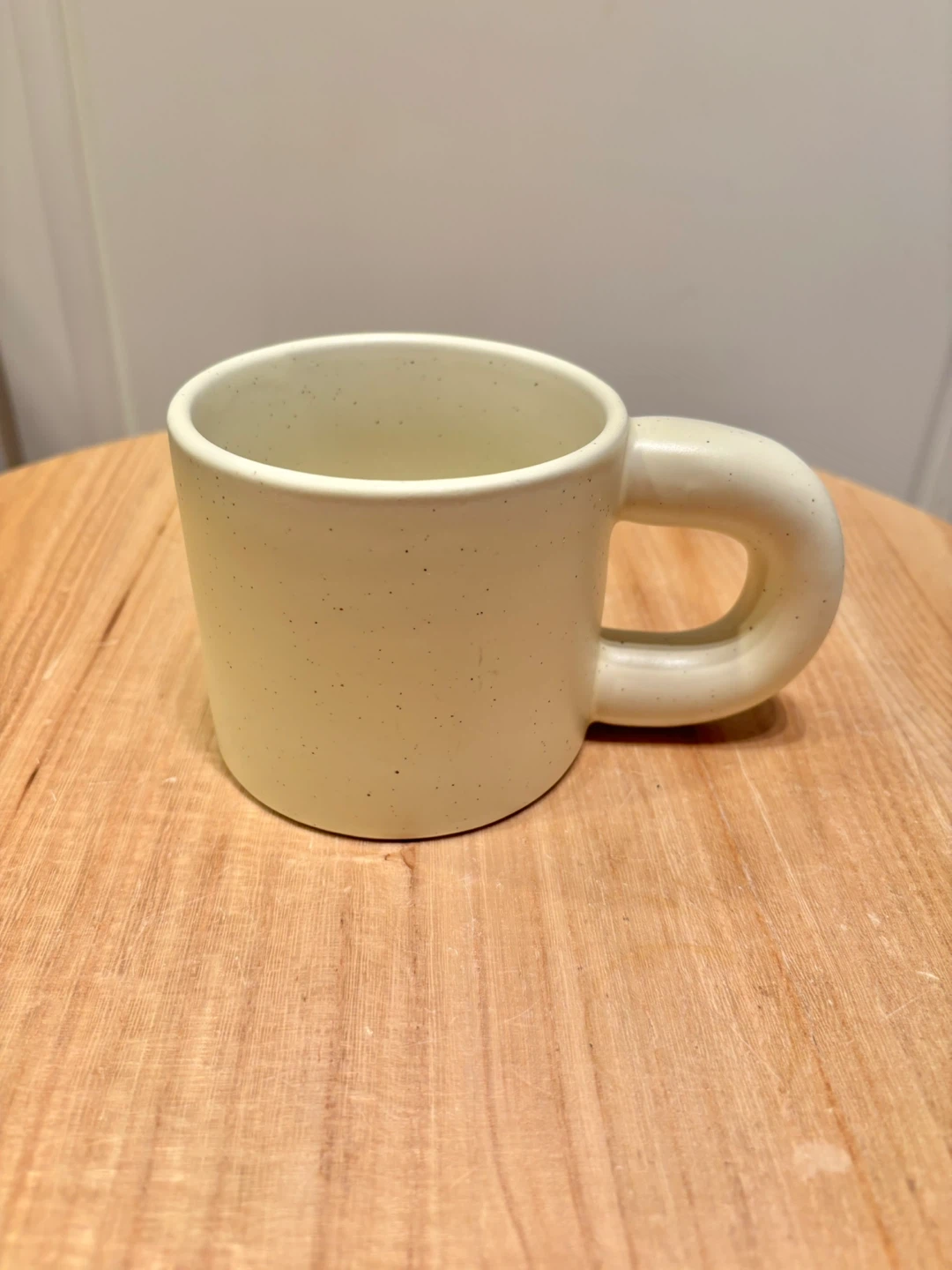 Cream Speckled Mug