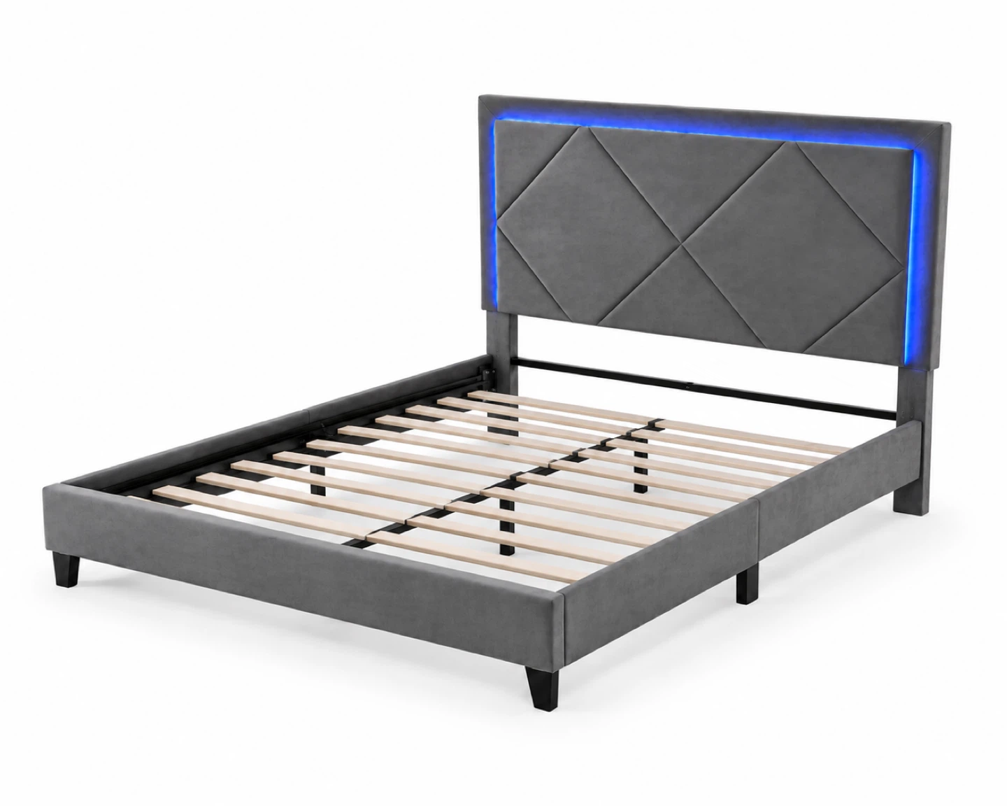 LIKE NEW QUEEN SIZE BED FRAME - photo 3