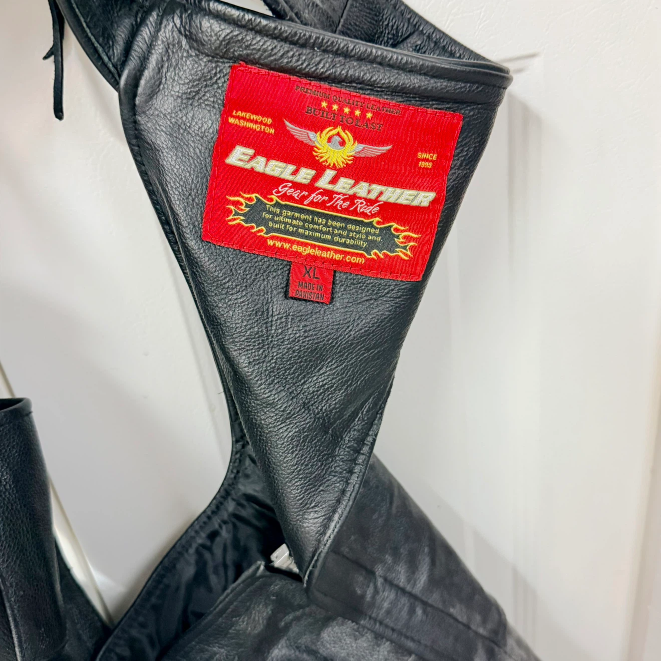 Eagle Leather Motorcycle Chaps XL - photo 3