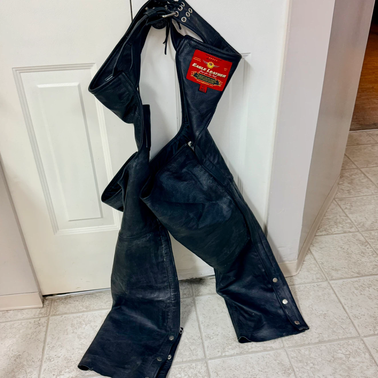 Eagle Leather Motorcycle Chaps XL - photo 4