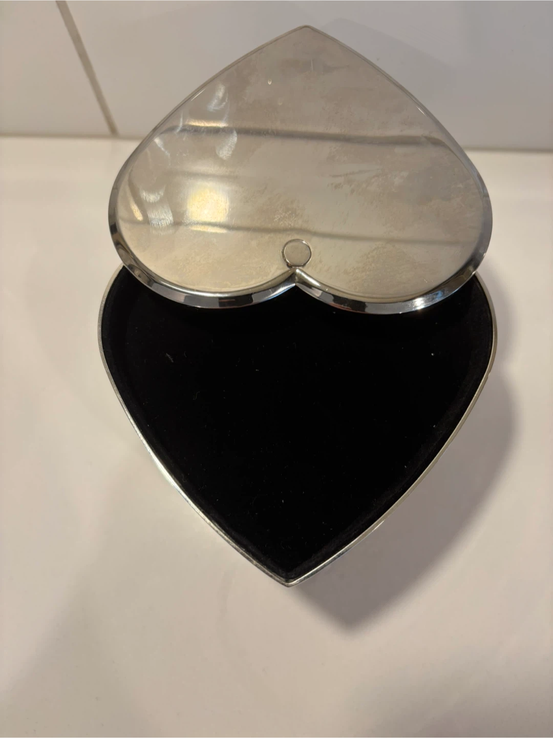 Papyrus Heart Shaped 3-tiered Jewelry-Trinket Box For Sale - photo 2