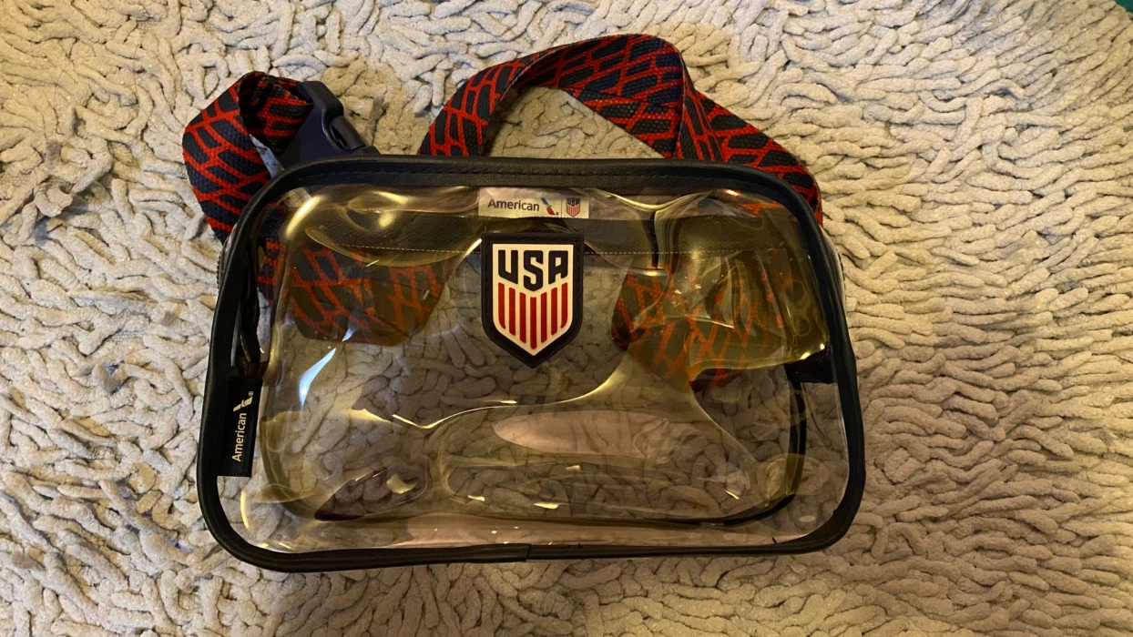 American Clear Fanny Pack - USA Logo