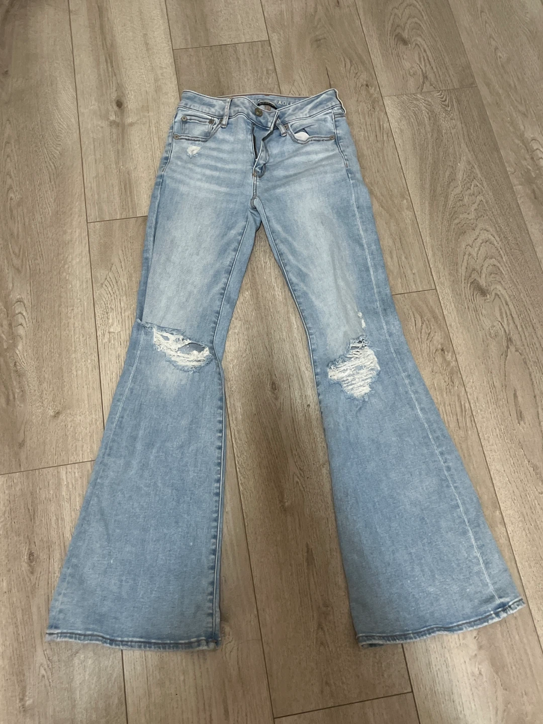Low rise American Eagle Flare Jeans - photo 2