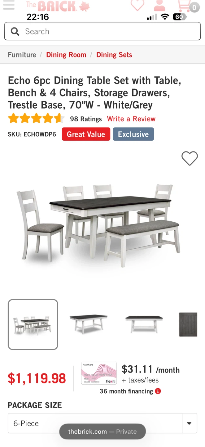 Dining table set - photo 4