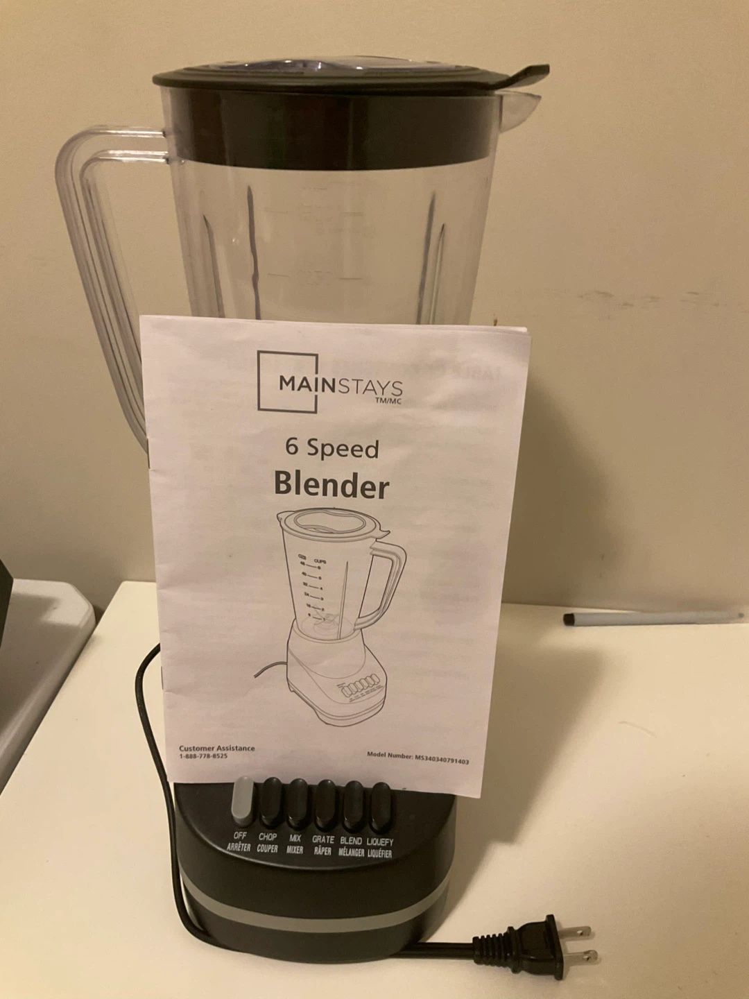 Mainstays Speed Blender