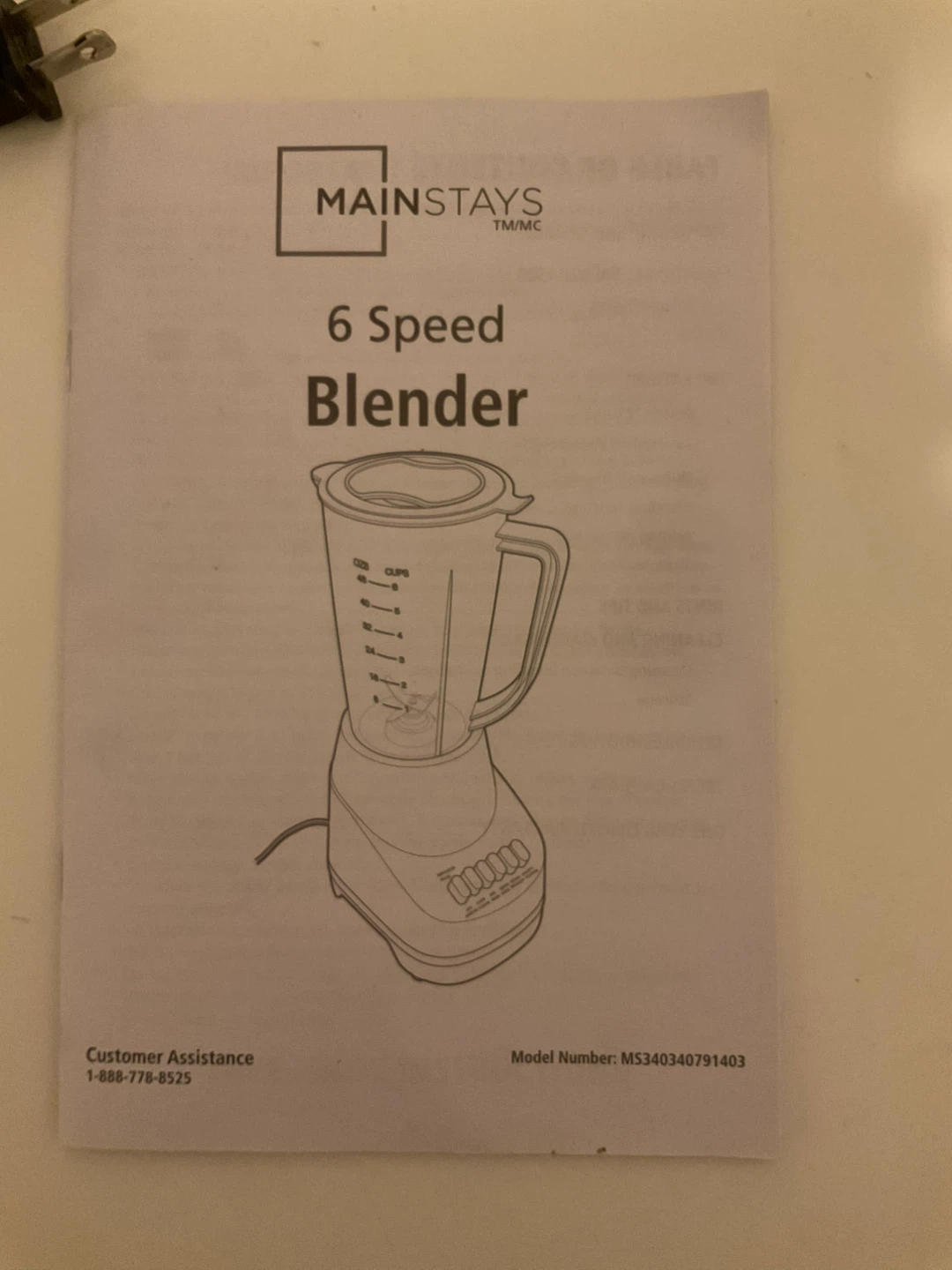 Mainstays Speed Blender - photo 2