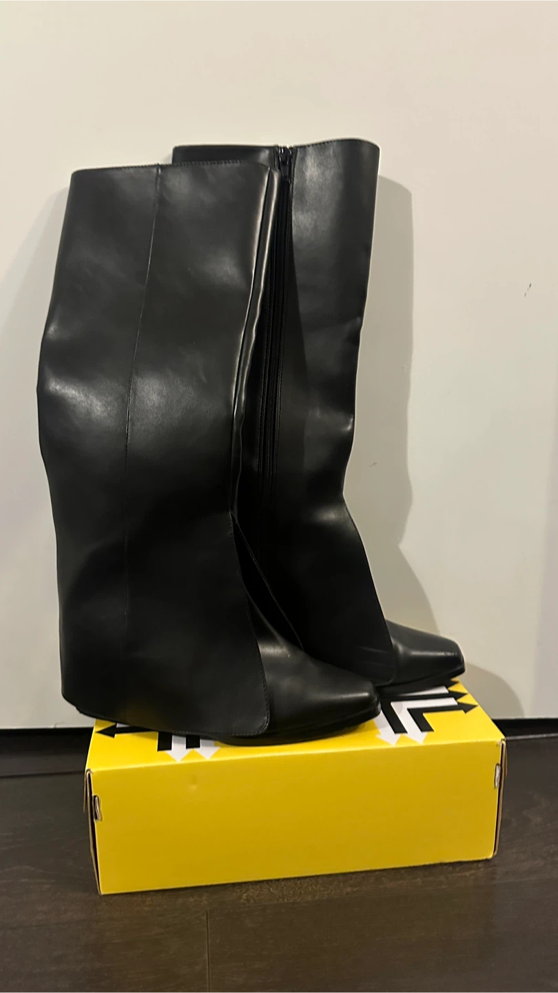 JAPAN Black Knee-High Boots - photo 3