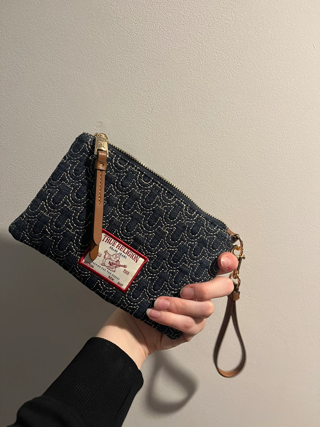 True Religion Denim Wristlet Clutch - photo 4