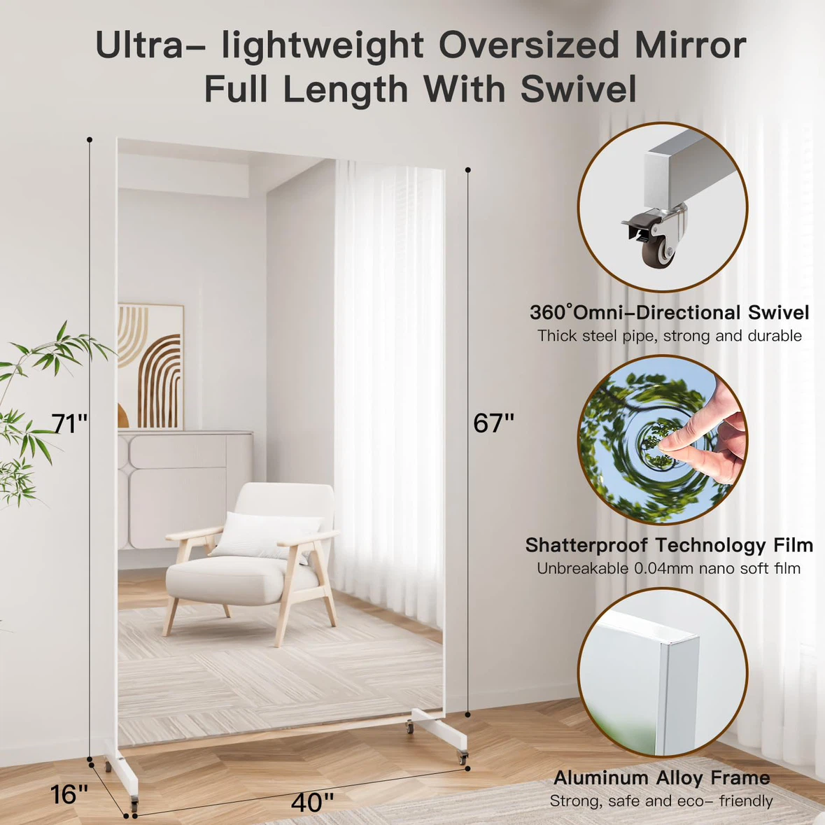brisafe NanoMirror Non-Glass Ultra - photo 2