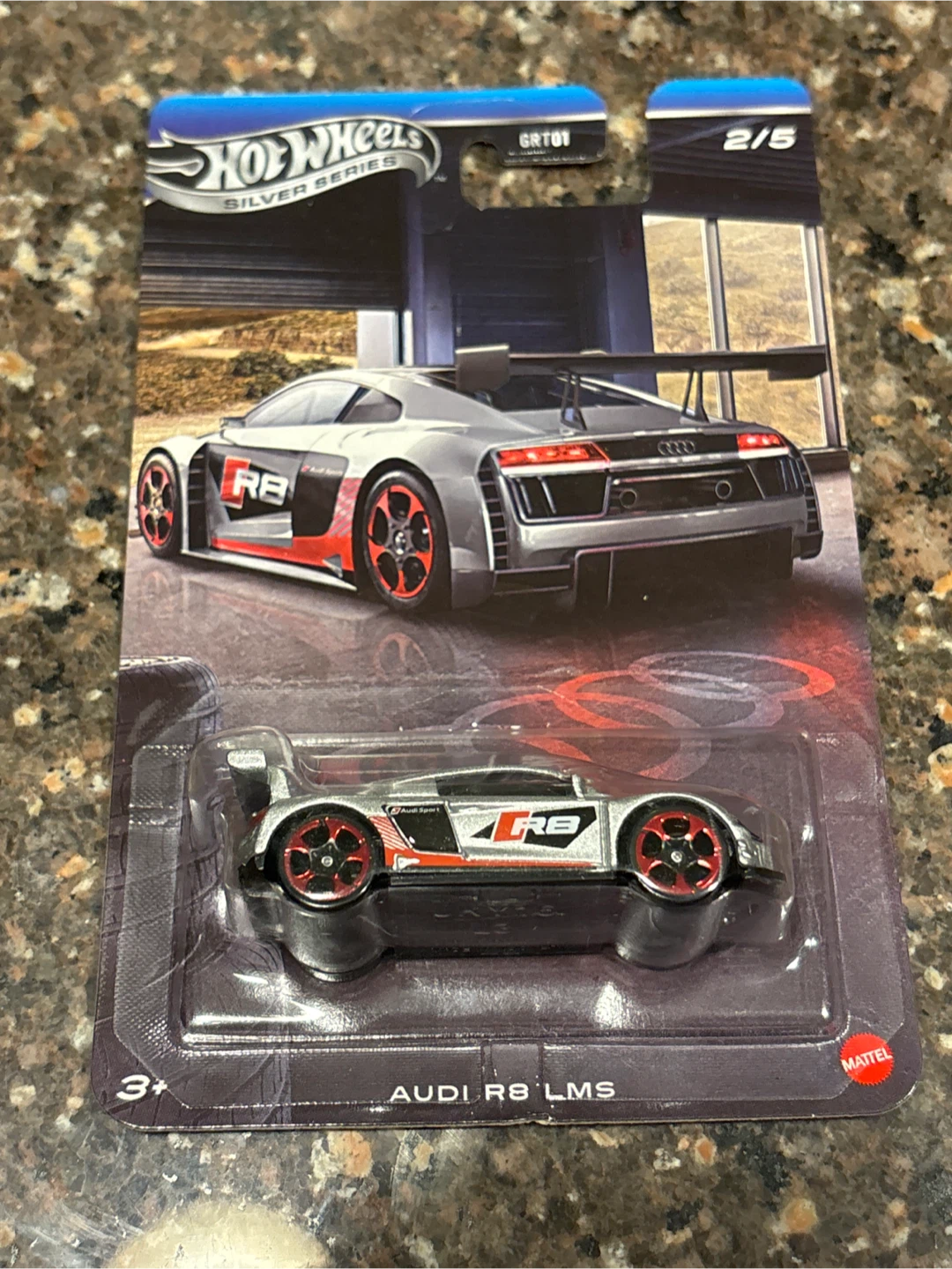 Hot Wheels Silver Series Audi R8 LMS Toy Car