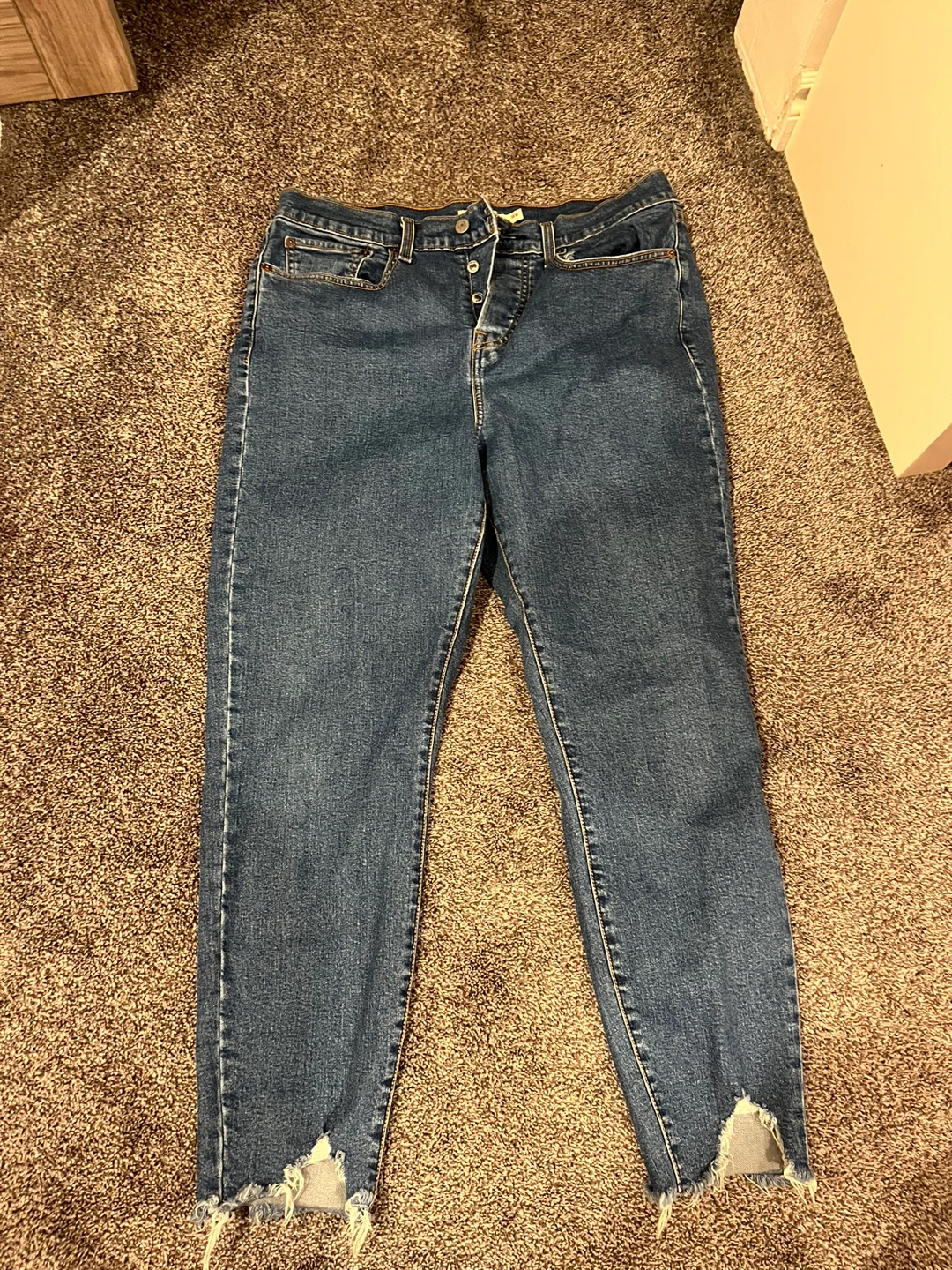 Levi's Wedgie Skinny Jeans Size 14W