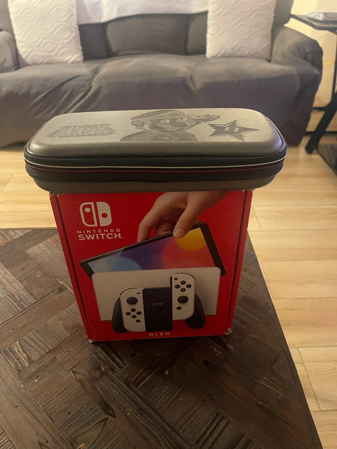 Nintendo Switch OLED Mario Kart 8 Deluxe Bundle - photo 2