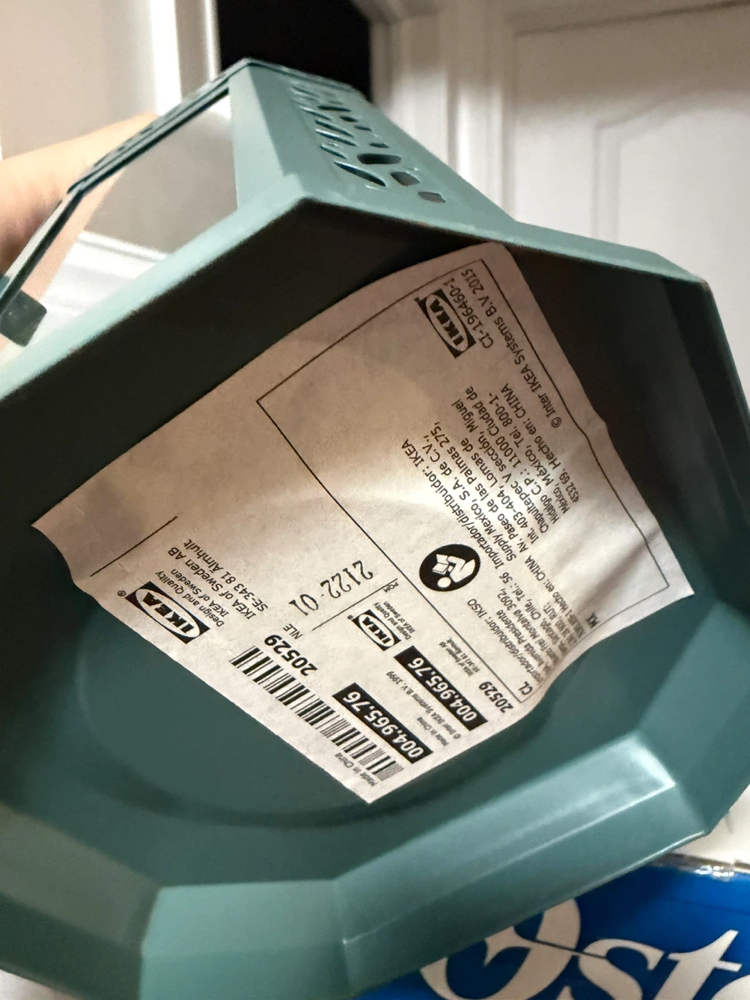 IKEA lantern teal - photo 3