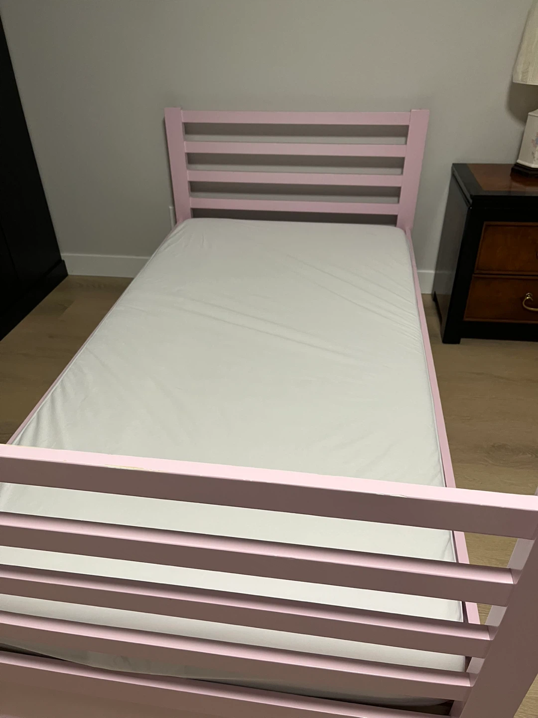 Pink bunk Bed with 2 Drawers