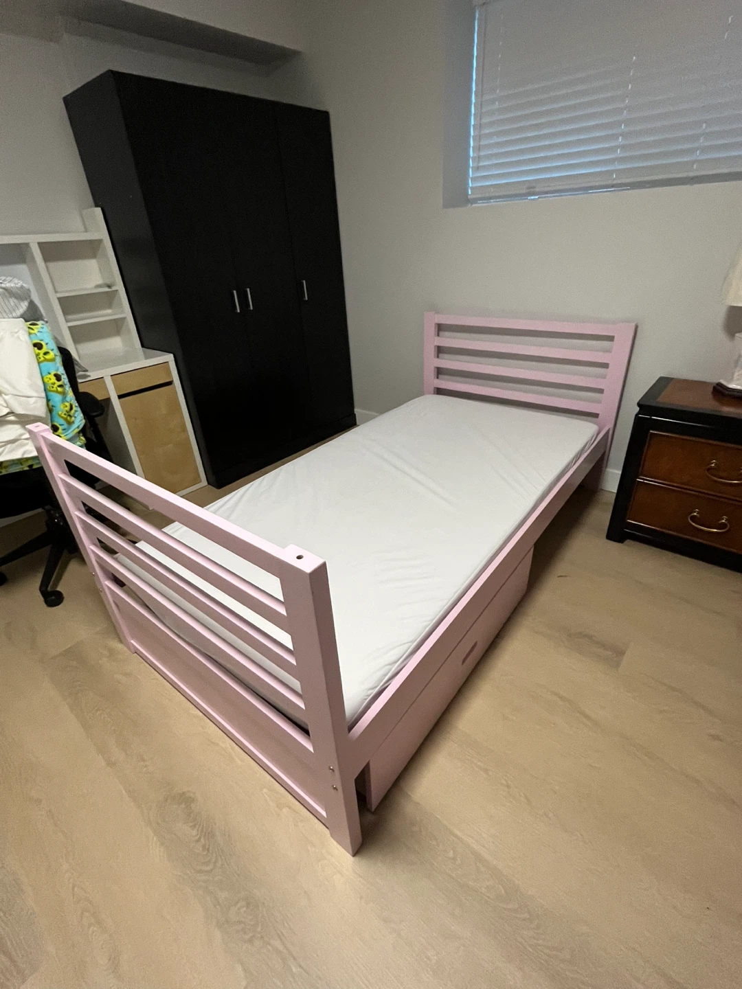 Pink bunk Bed with 2 Drawers - photo 4