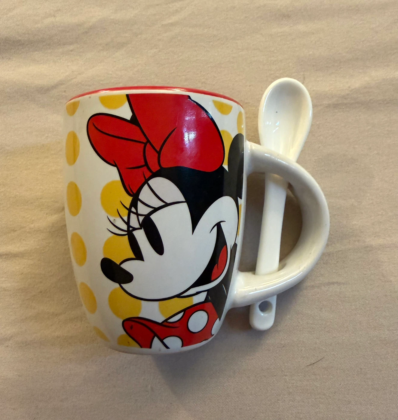 Minnie Mouse Mug for espresso with Spoon - photo 2