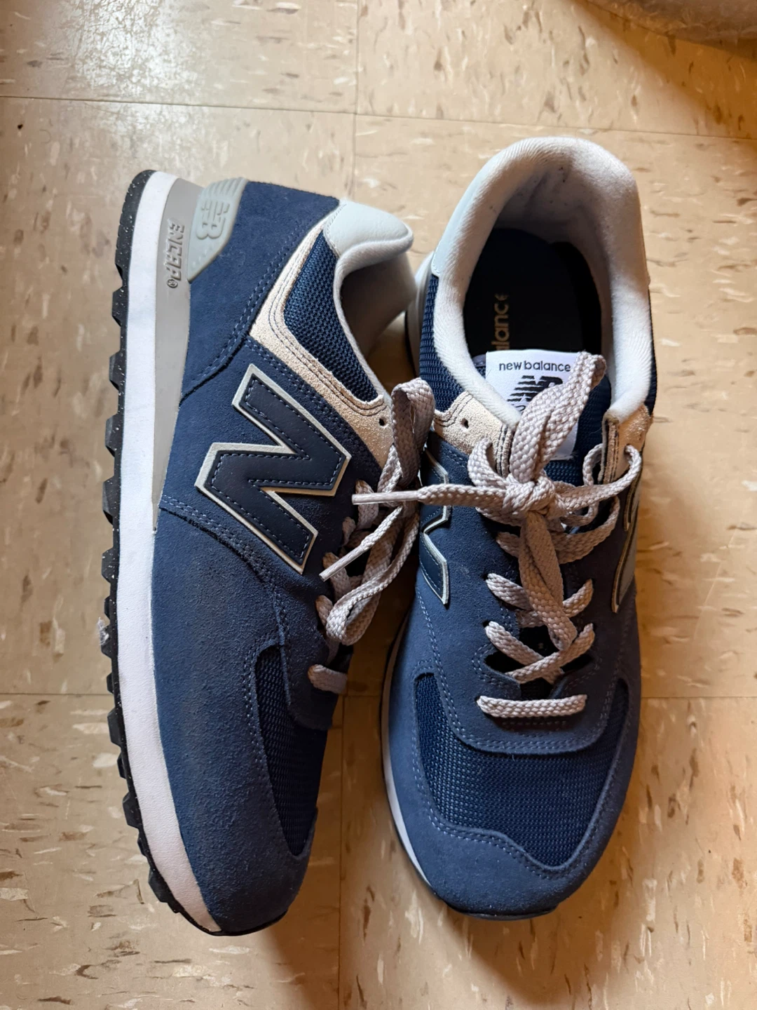New Balance Classic 574 Navy Blue Sneakers - photo 2