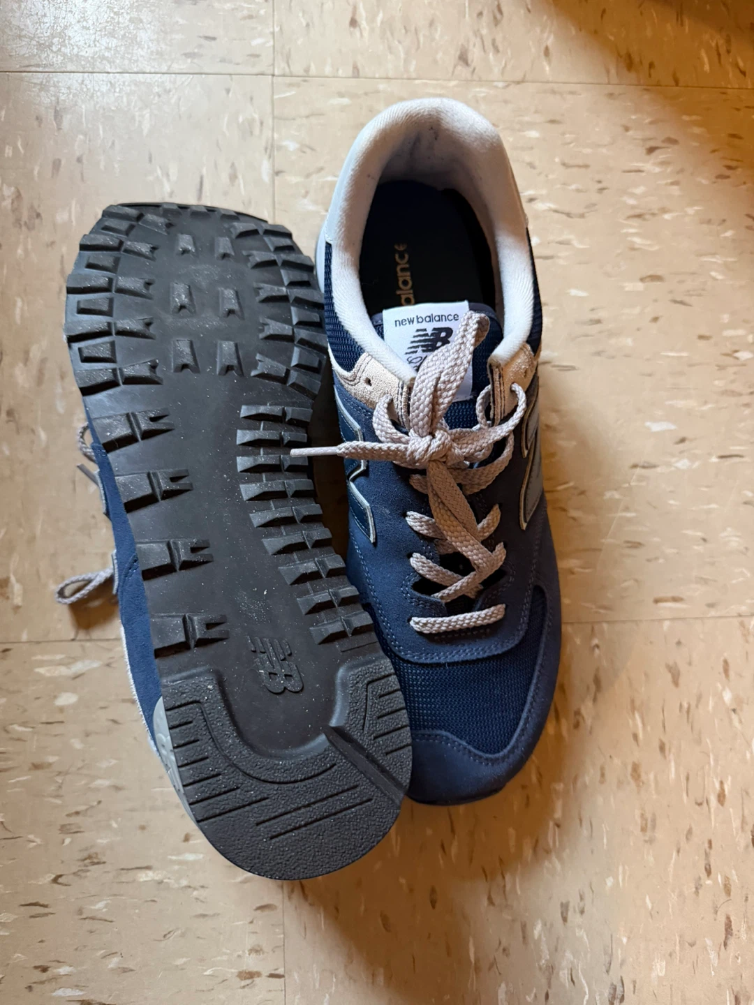 New Balance Classic 574 Navy Blue Sneakers - photo 3