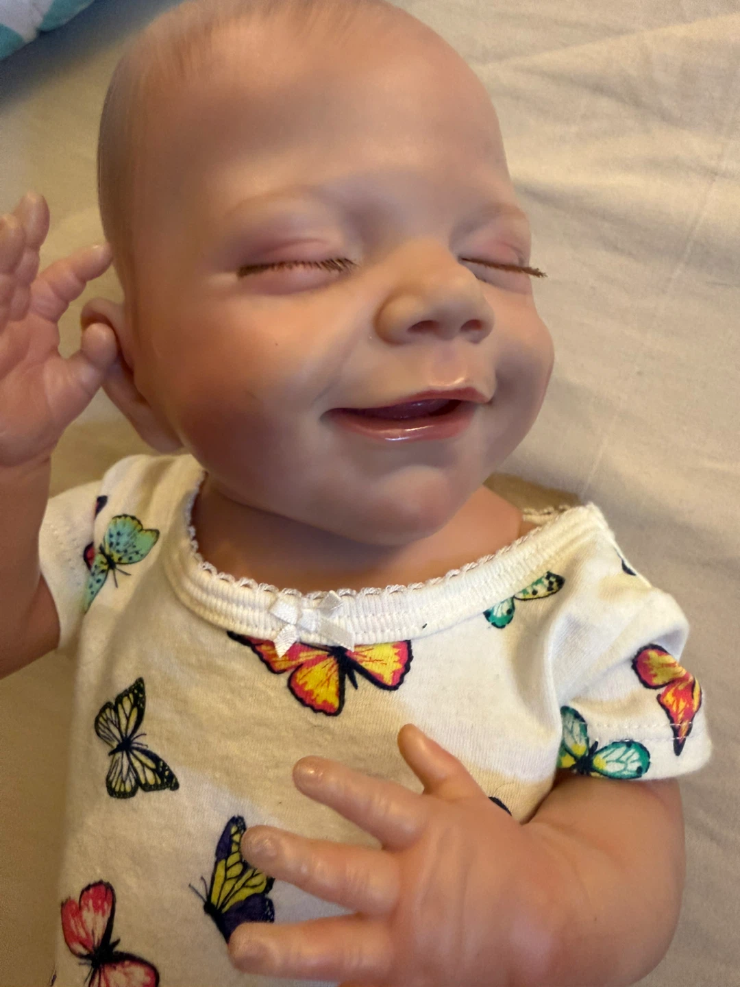 Real Baby Doll with Butterfly Onesie - photo 2