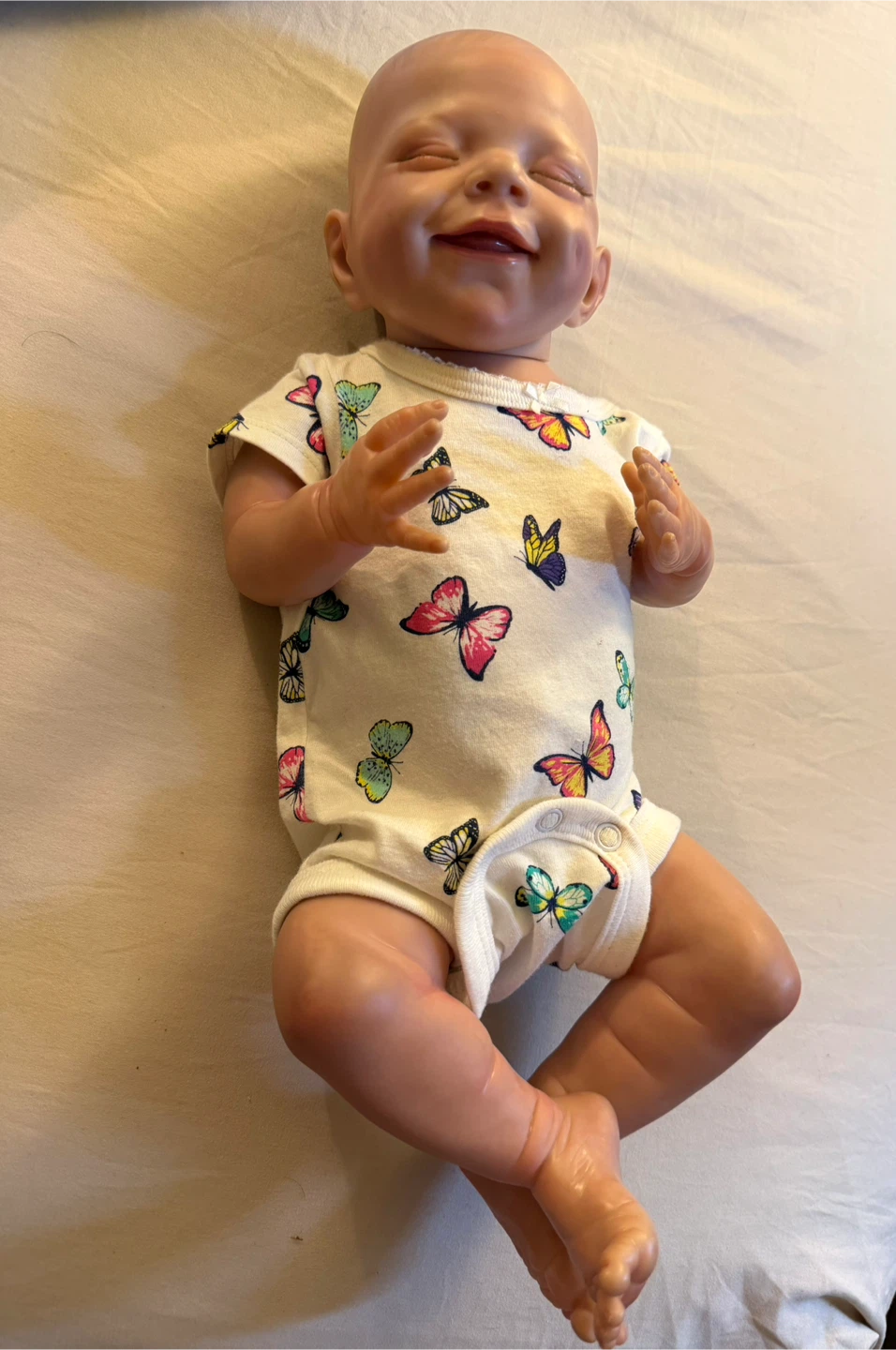 Real Baby Doll with Butterfly Onesie - photo 3