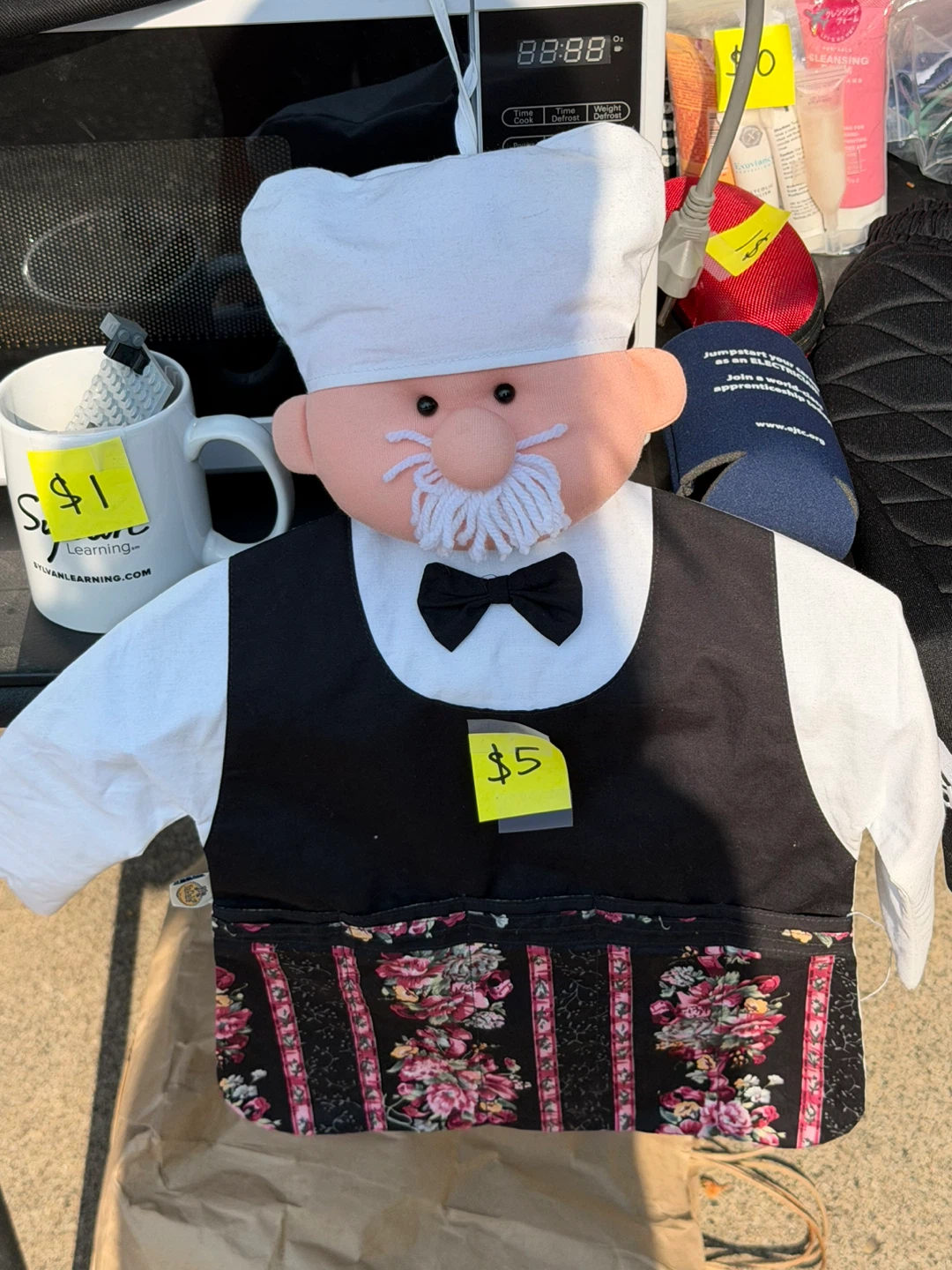 Chef Oven Mitt Hand Puppet
