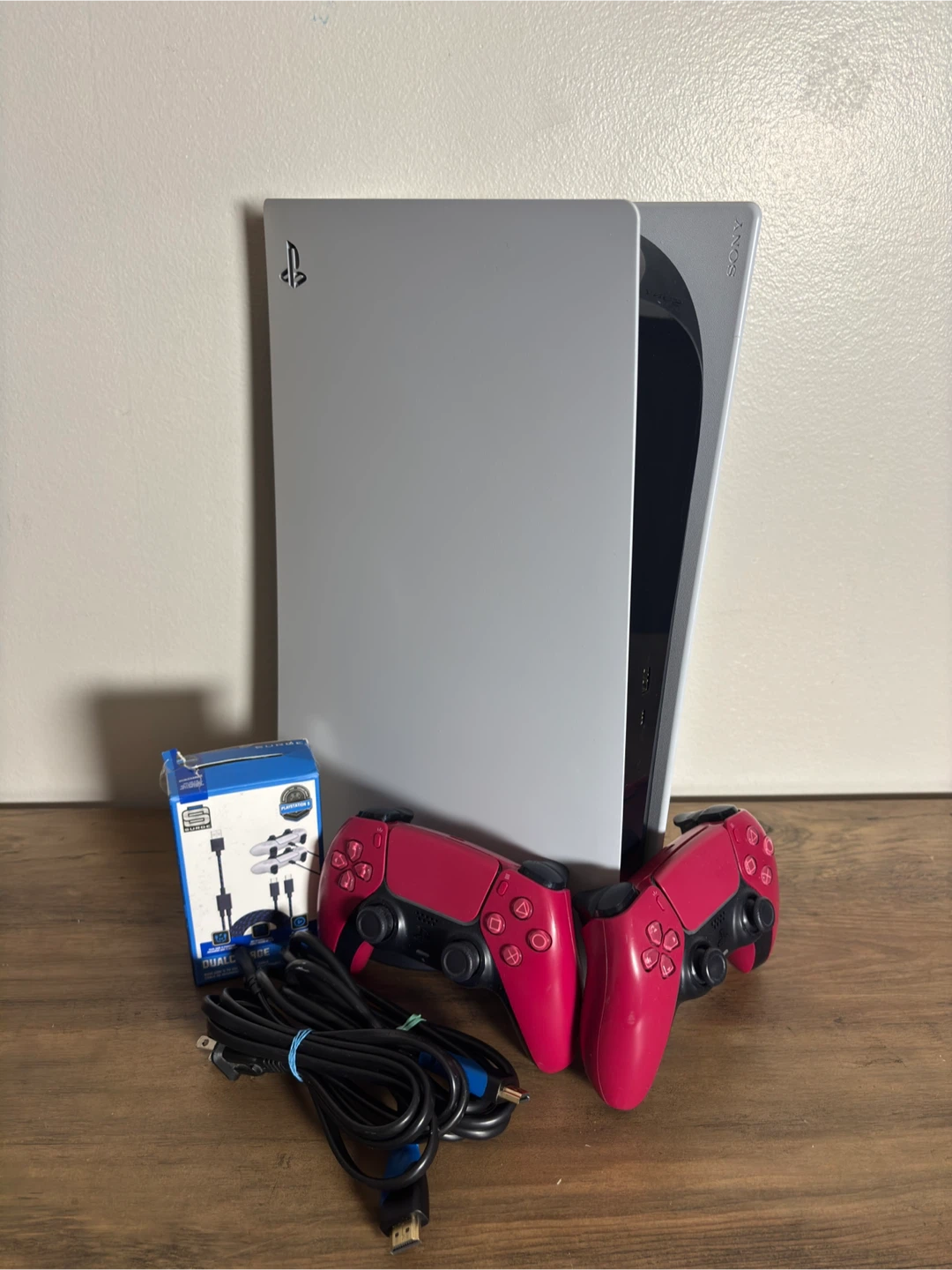 PS5 Digital Edition + 2 Controllers & Stand - Act Fast!