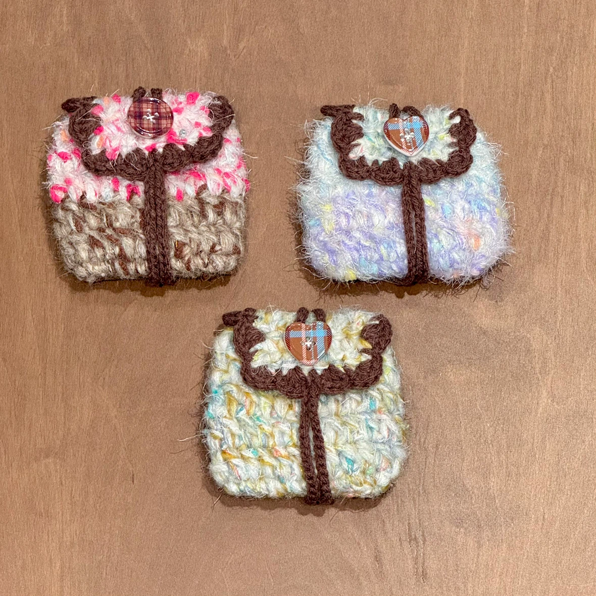 Moving sale- must go Cute crochet wallets