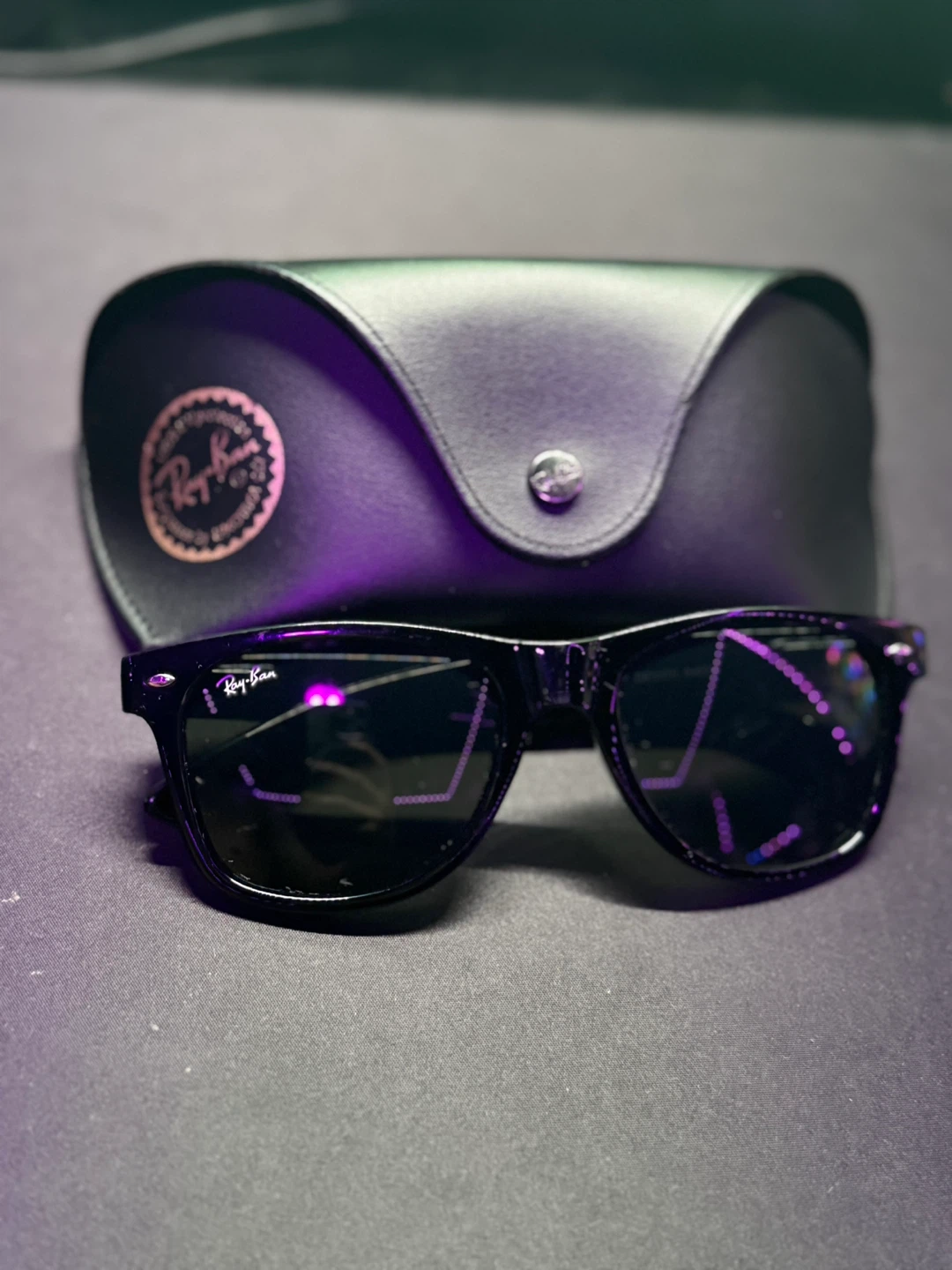 Ray-Ban Black Sunglasses with Case