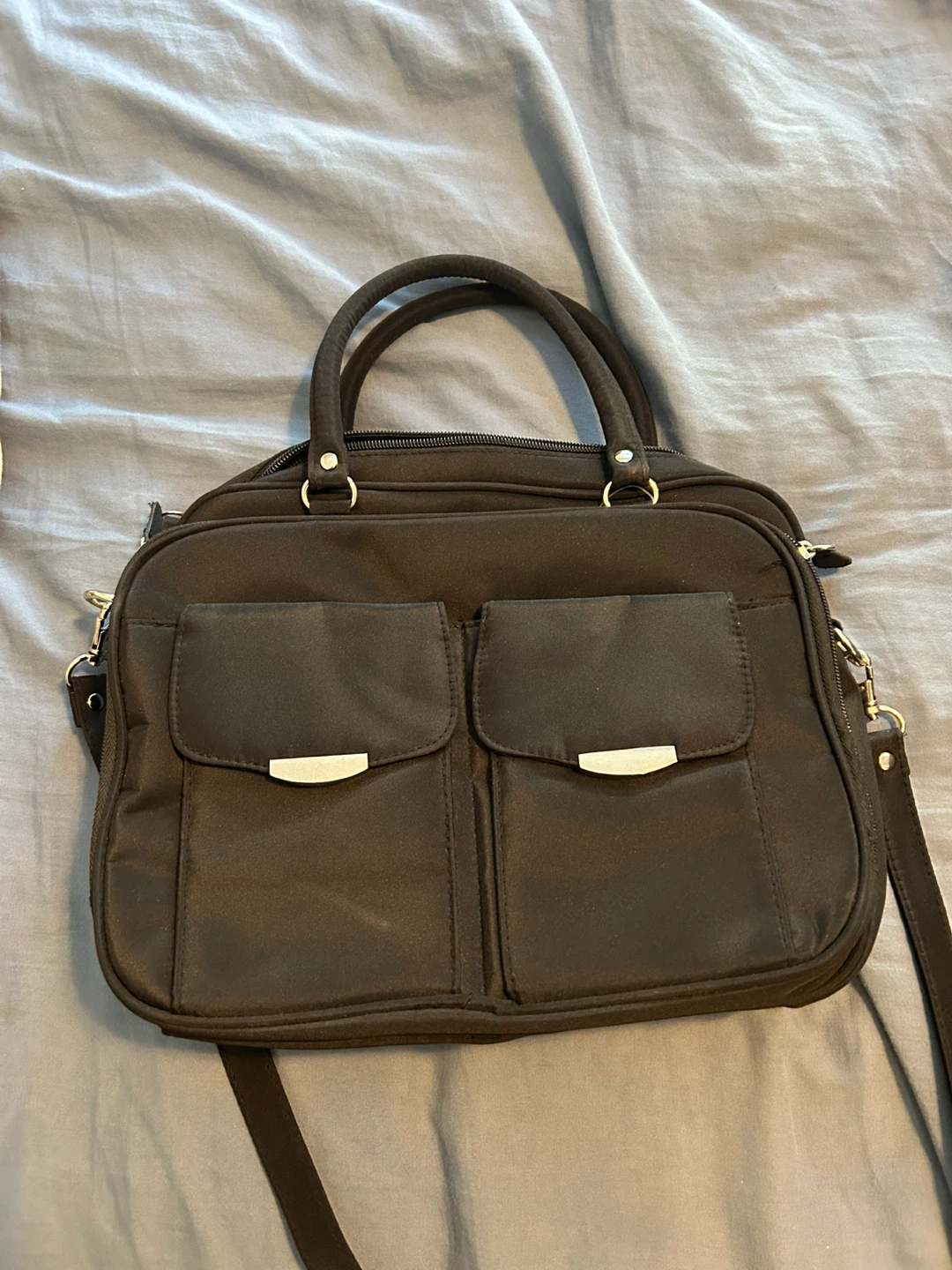 Black Bag with Shoulder Strap - photo 2