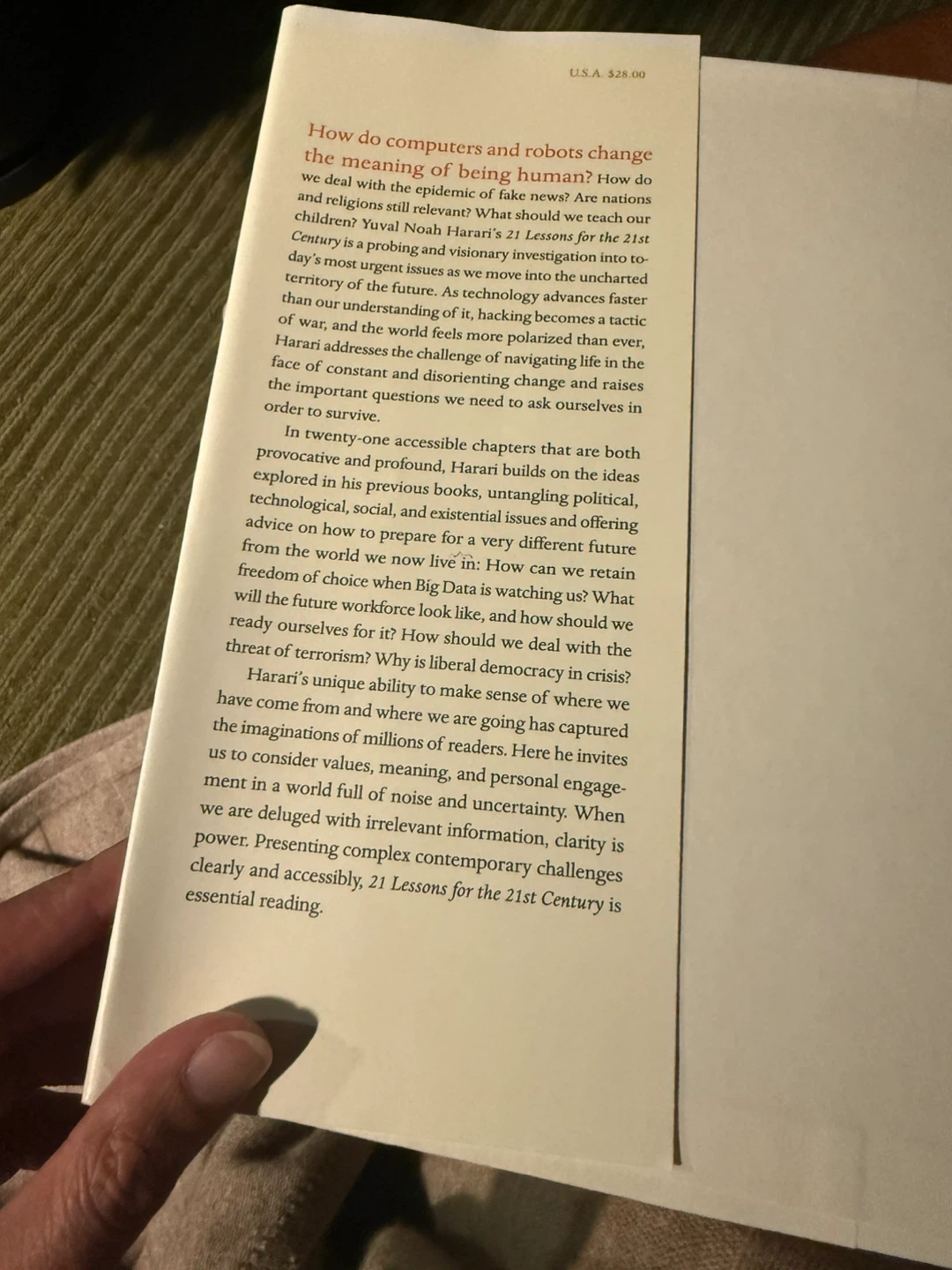 21 Lessons for the 21st Century by Yuval Noah Harari - photo 2